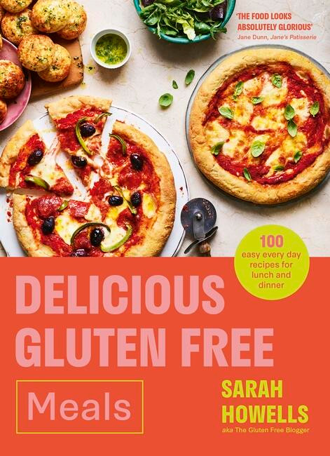 Delicious Gluten Free Meals: 100 easy everyday recipes for lunch and dinner book cover by Sarah Howells