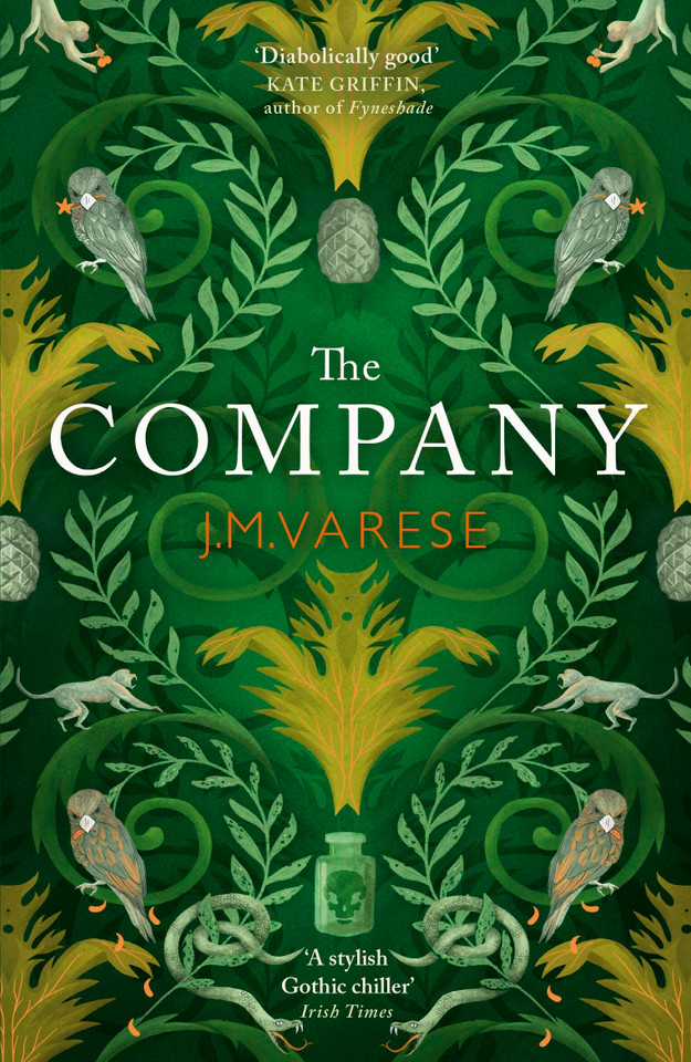 The Company: the chilling gothic thriller book cover by J.M. Varese