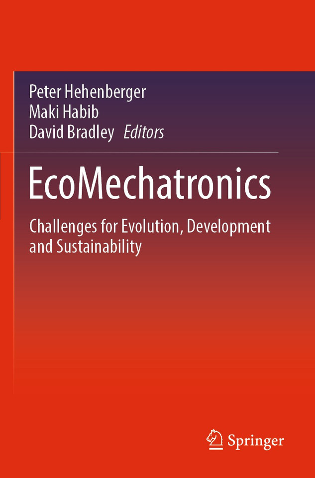 EcoMechatronics: Challenges for Evolution, Development and Sustainability book cover by 