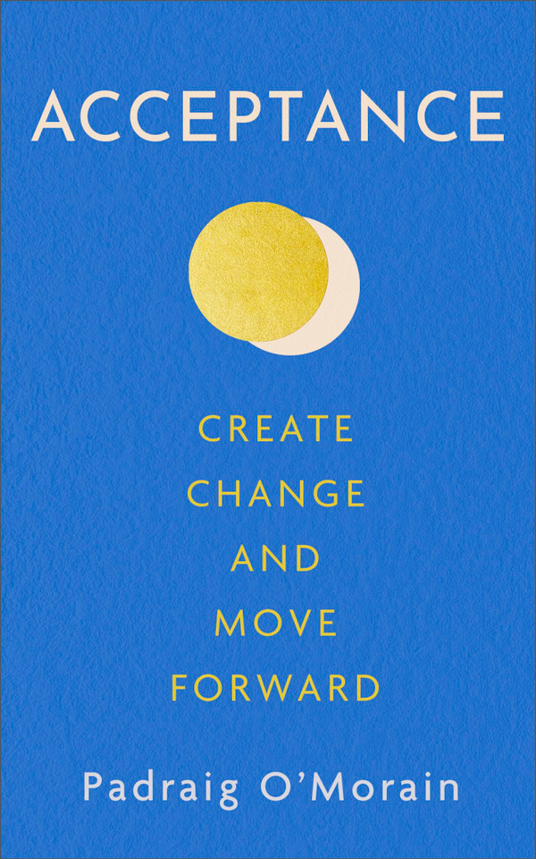 Acceptance book cover by Padraig O'Morain