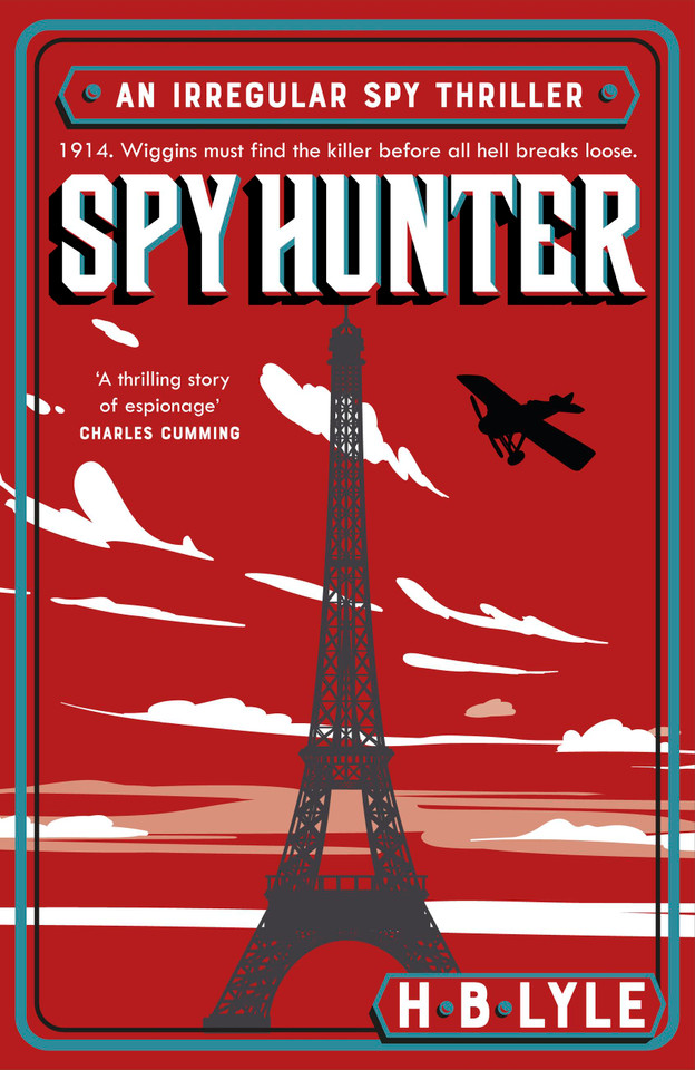Spy Hunter book cover by HB Lyle