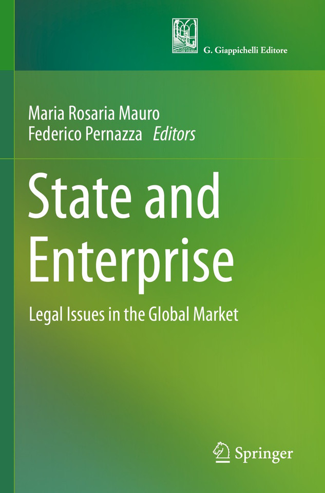 State and Enterprise: Legal Issues in the Global Market book cover by 