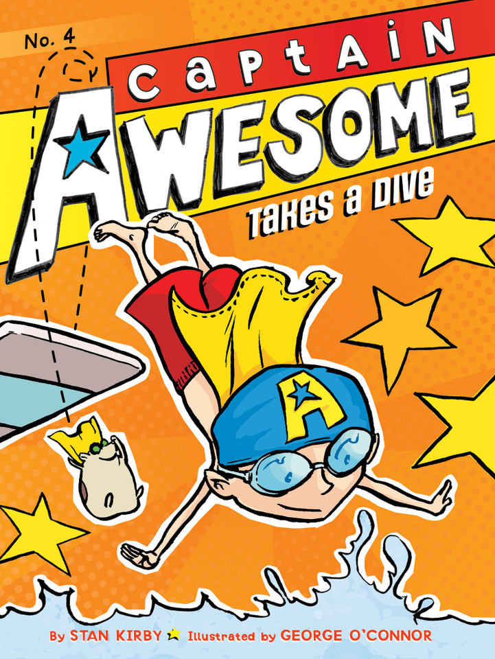 Captain Awesome Takes a Dive (Captain Awesome) book cover by Stan Kirby