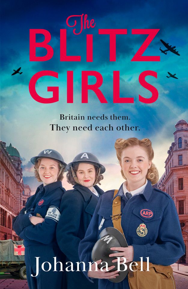 The Blitz Girls book cover by Johanna Bell