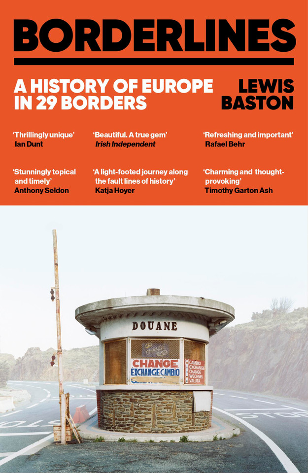 Borderlines: A History of Europe in 29 Borders book cover by Lewis Baston
