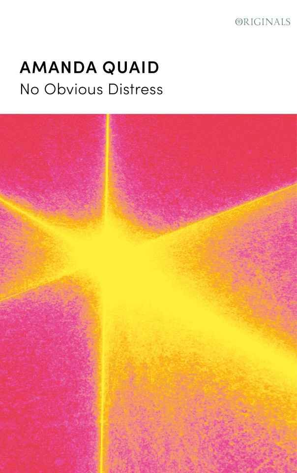 No Obvious Distress: A John Murray Original book cover by Amanda Quaid