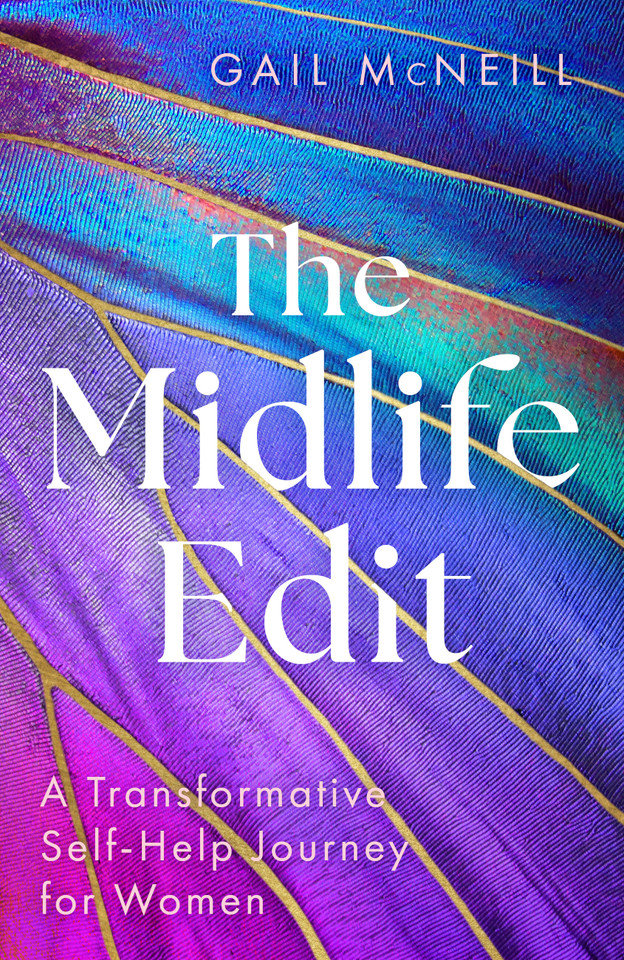 The Midlife Edit: A Transformative Self-Help Journey for Women book cover by Gail McNeill