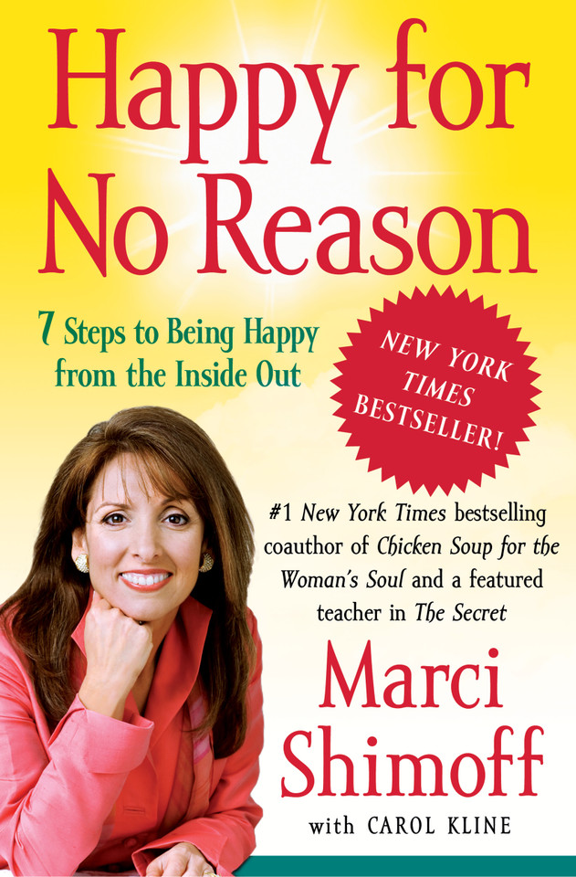 Happy for No Reason: 7 Steps to Being Happy from the Inside Out book cover by Marci Shimoff