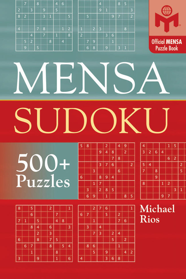 Mensa® Sudoku (Mensa®) book cover by Michael Rios