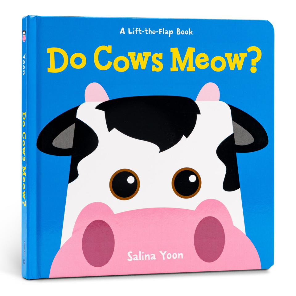 Do Cows Meow? (A Lift-the-Flap Book) book cover by Salina Yoon
