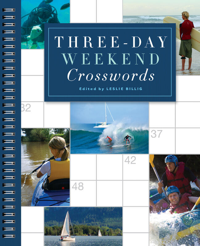 Three-Day Weekend Crosswords (Sunday Crosswords) book cover by 