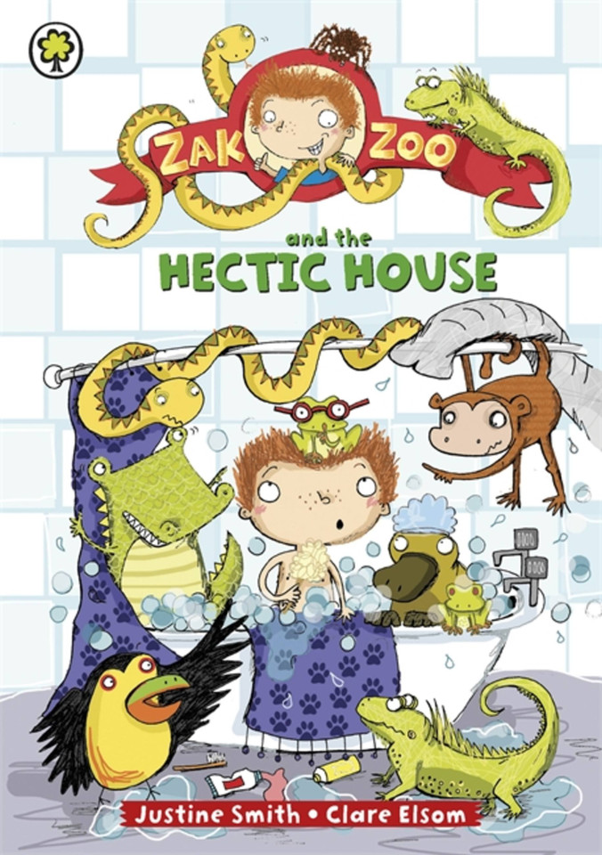 Zak Zoo 5: Zak Zoo And The Hectic House book cover by Justine Smith