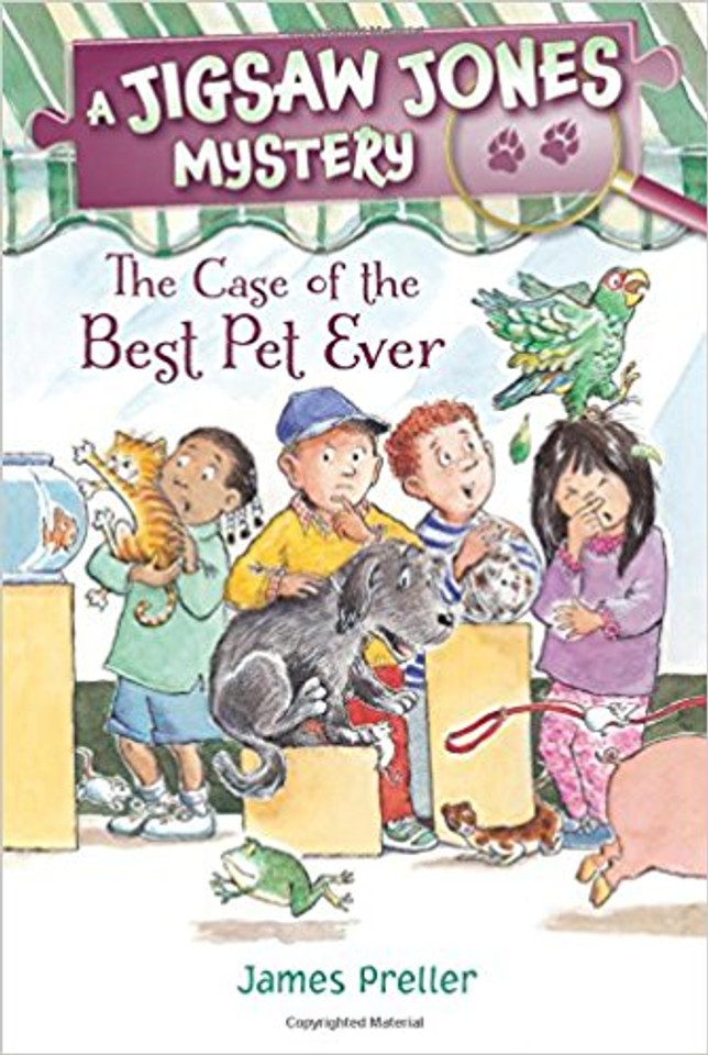 Jigsaw Jones: The Case of the Best Pet Ever ( Jigsaw Jones Mysteries ) Cover