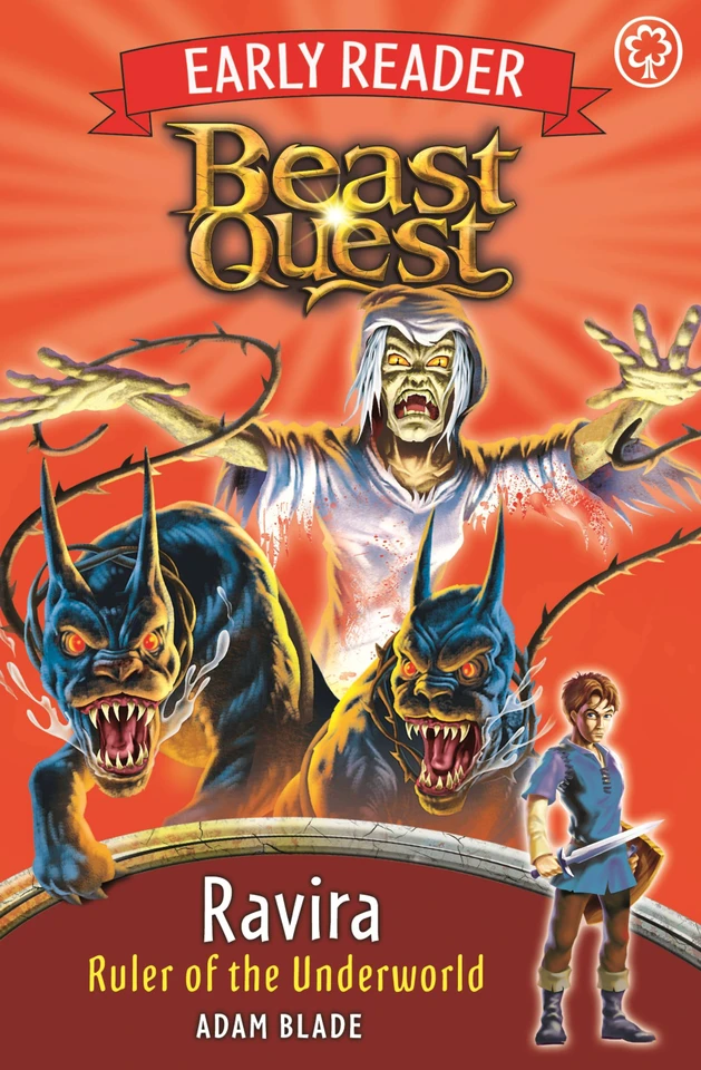 Beast Quest: Early Reader Ravira, Ruler of the Underworld (Beast Quest) book cover by Adam Blade
