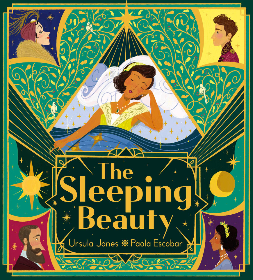 The Sleeping Beauty book cover by Ursula Jones