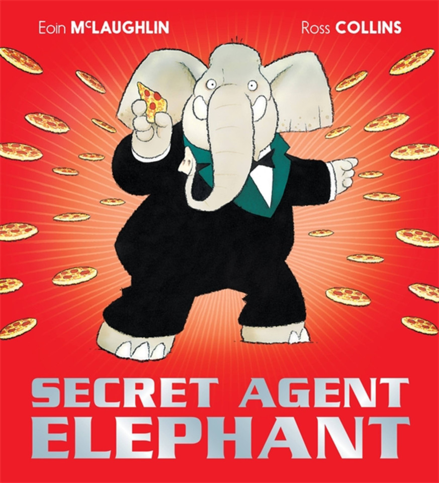 Secret Agent Elephant book cover by Eoin McLaughlin