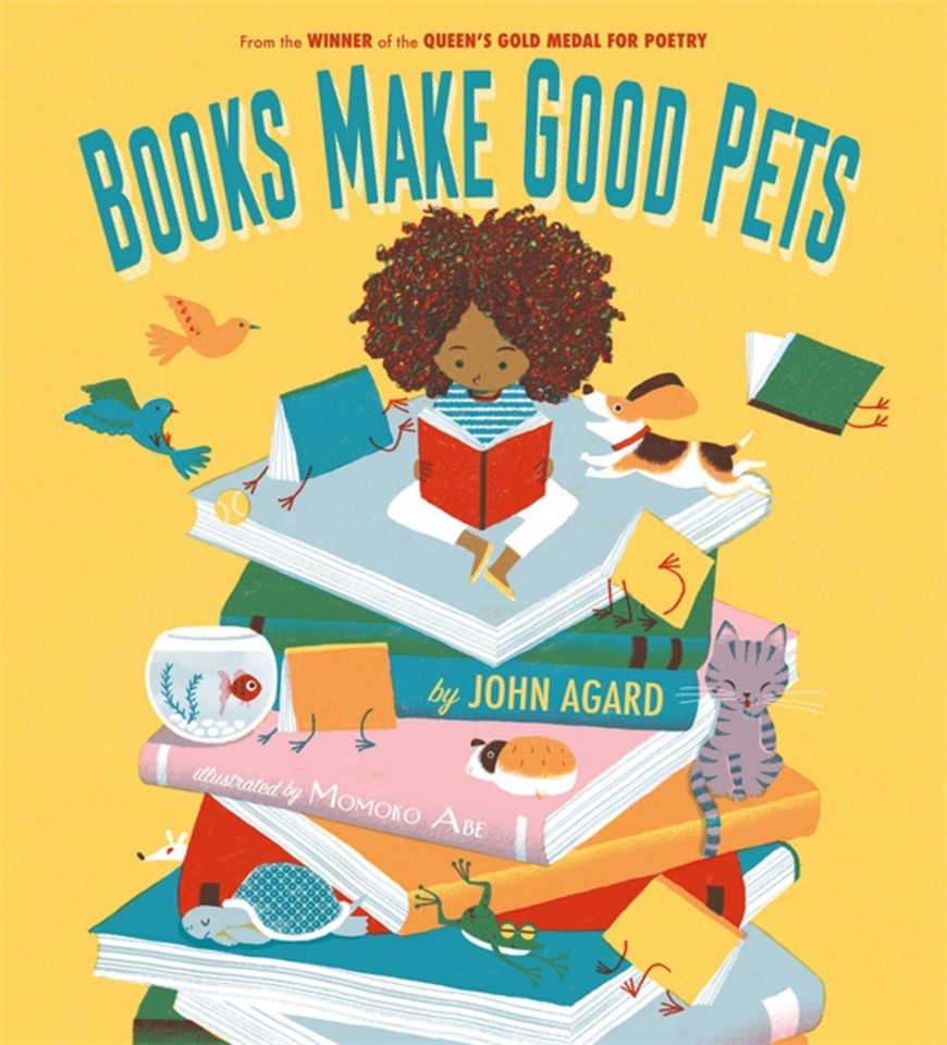 Books Make Good Pets book cover by John Agard