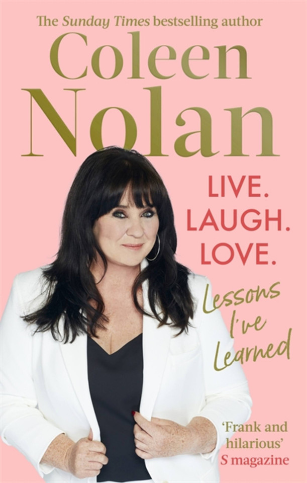 Live. Laugh. Love. book cover by Coleen Nolan