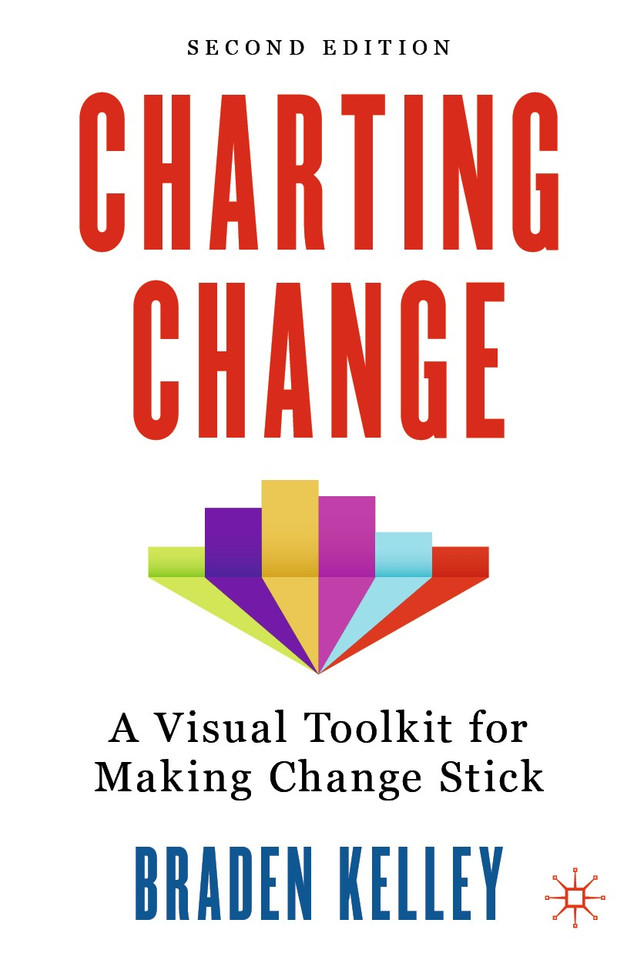 Charting Change: A Visual Toolkit for Making Change Stick book cover by Braden Kelley