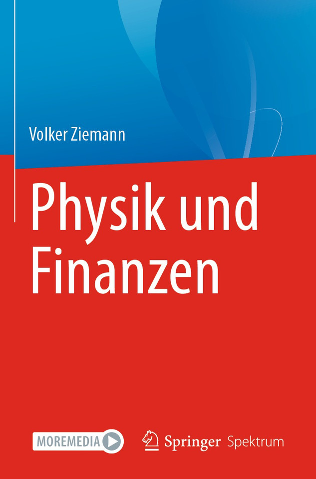 Physik und Finanzen book cover by Volker Ziemann