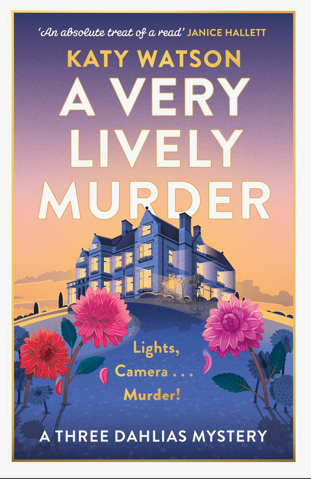 A Very Lively Murder book cover by Katy Watson