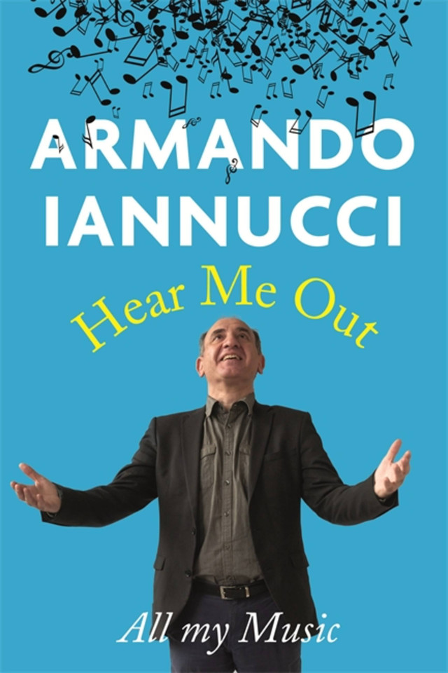 Hear Me Out book cover by Armando Iannucci