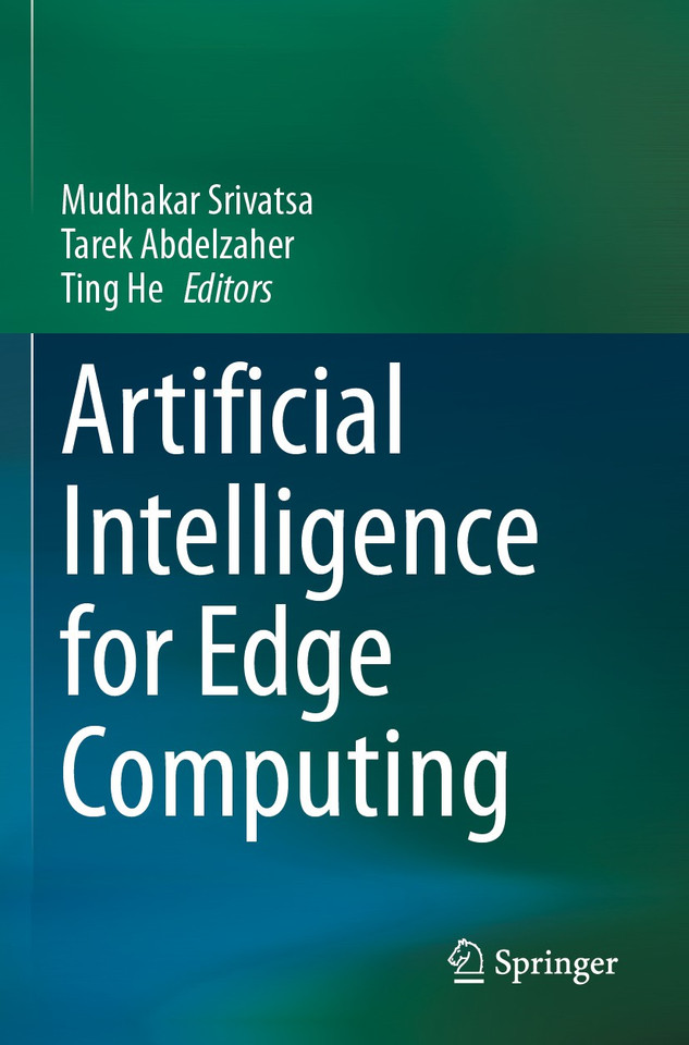 Artificial Intelligence for Edge Computing book cover by 