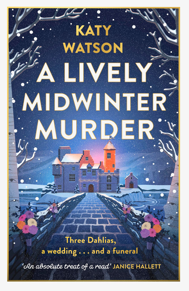 A Lively Midwinter Murder: A gripping cosy mystery to curl up with this Christmas book cover by Katy Watson