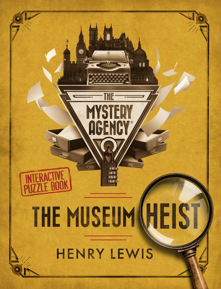 The Museum Heist: A Mystery Agency Puzzle Book book cover by Henry Lewis