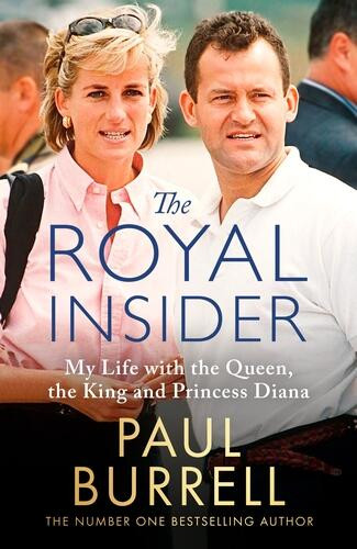 The Royal Insider: My Life with the Queen, the King and Princess Diana book cover by Paul Burrell
