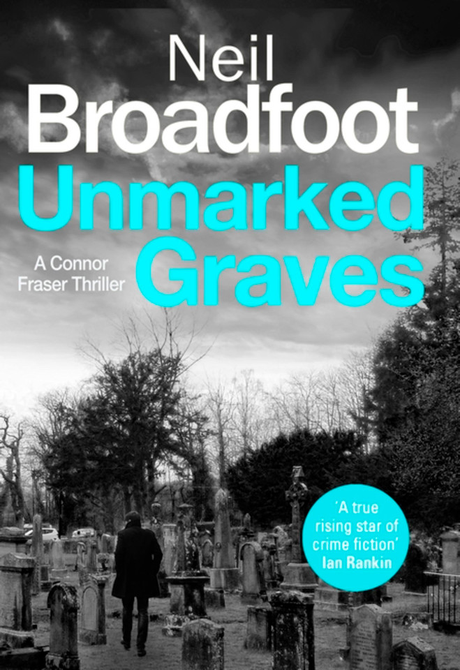 Unmarked Graves book cover by Neil Broadfoot