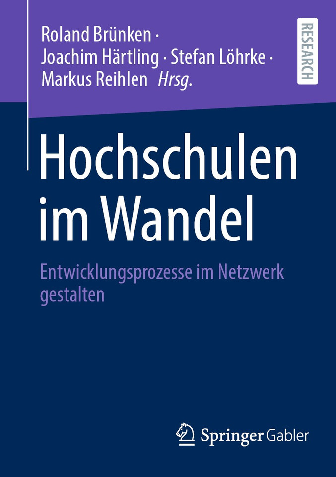 Hochschulen im Wandel: Entwicklungsprozesse im Netzwerk gestalten book cover by 