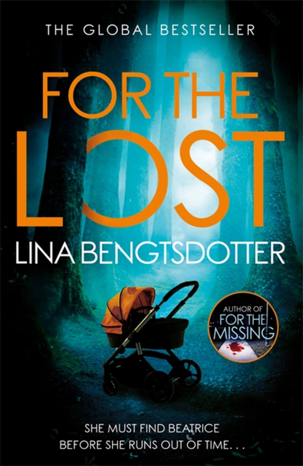 For the Lost (Detective Charlie Lager) book cover by Lina Bengtsdotter