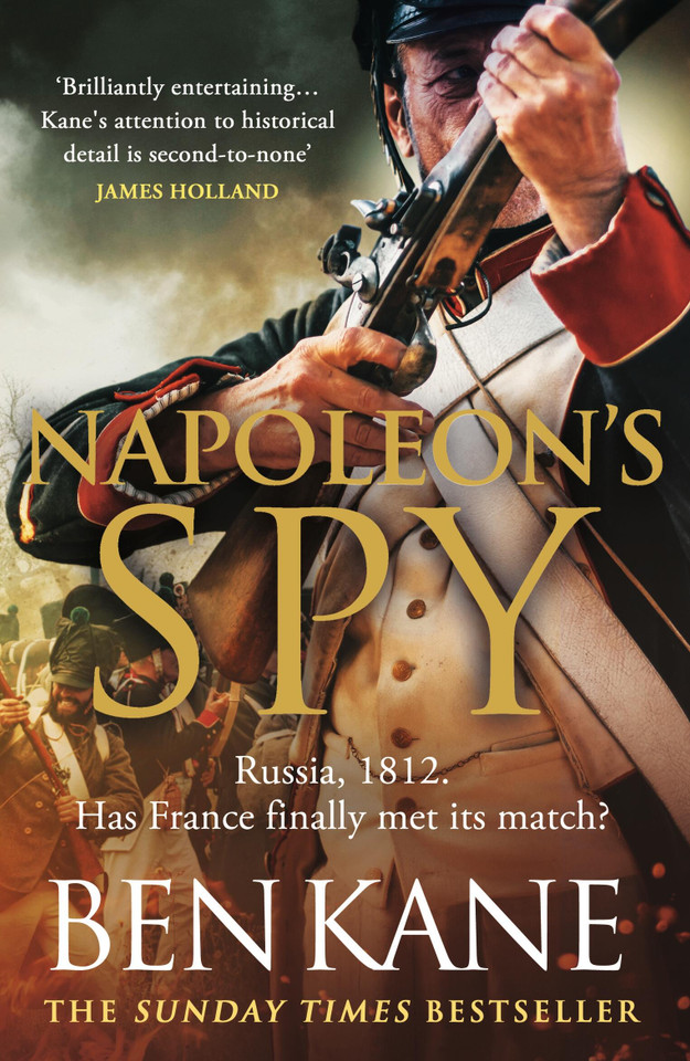 Napoleon's Spy book cover by Ben Kane