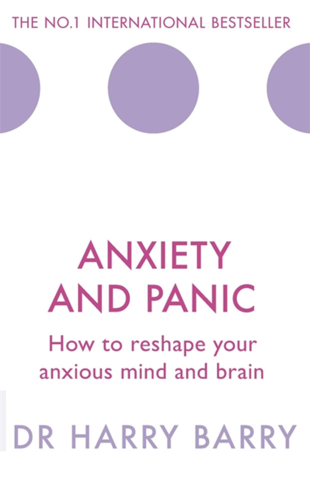 Anxiety and Panic: How to reshape your anxious mind and brain (The Flag Series) book cover by Harry Barry