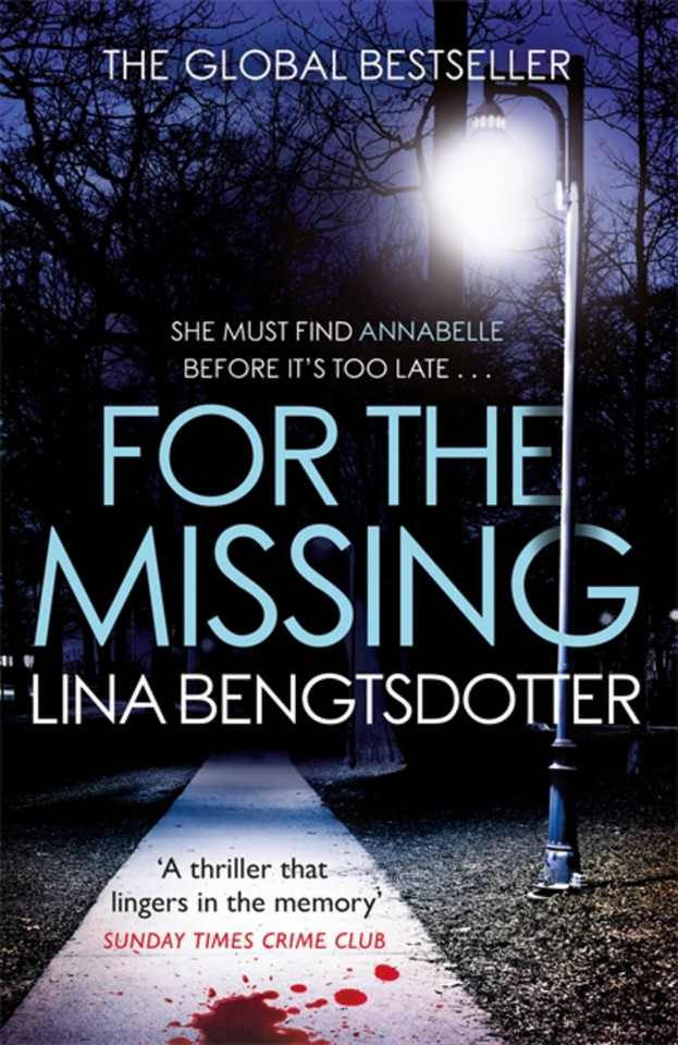For the Missing book cover by Lina Bengtsdotter