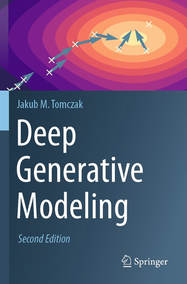 Deep Generative Modeling book cover by Jakub M. Tomczak