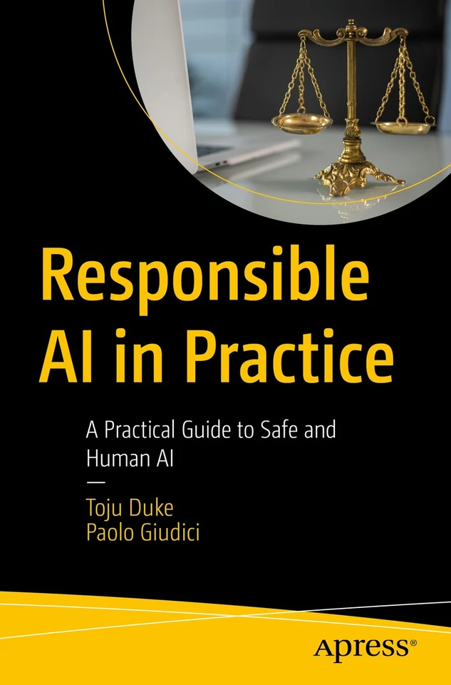 Responsible AI in Practice: A Practical Guide to Safe and Human AI book cover by Toju Duke, Paolo Giudici