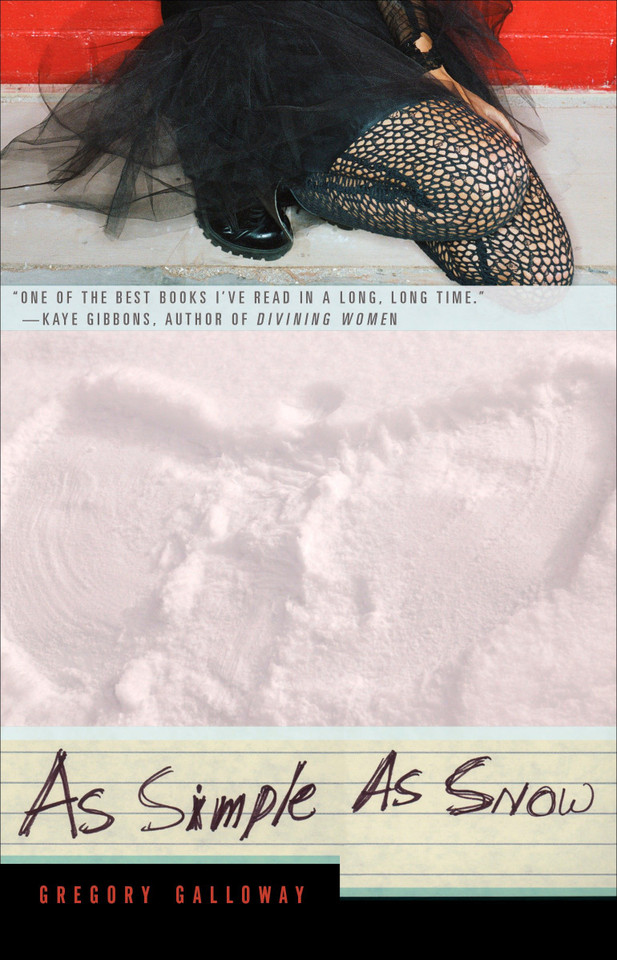 As Simple as Snow book cover by Gregory Galloway