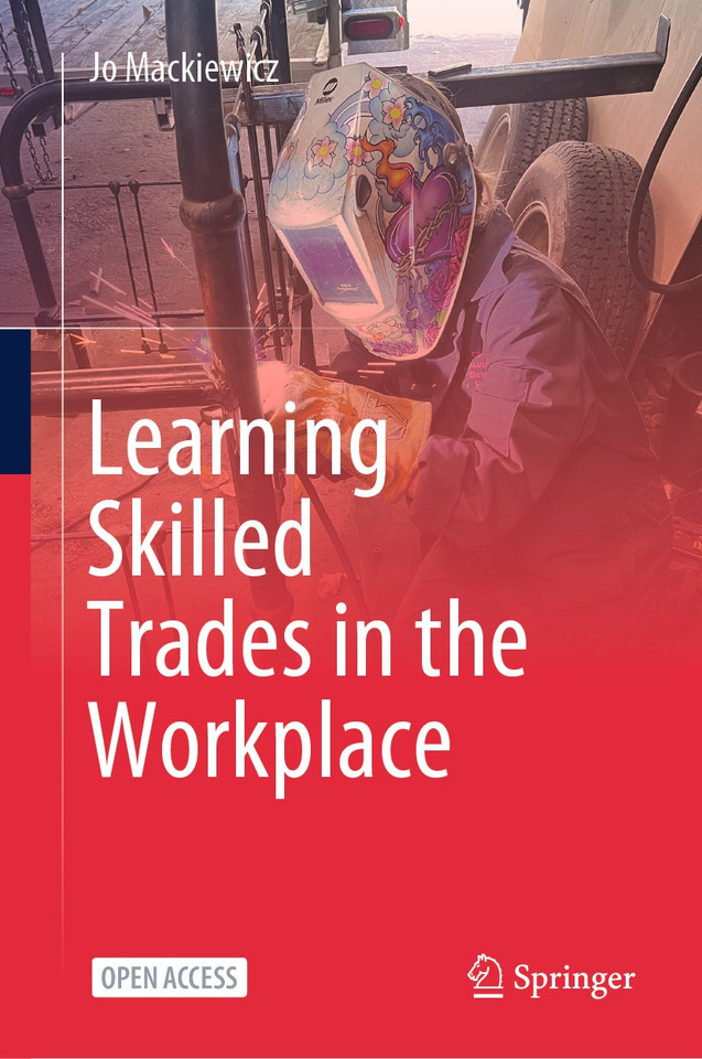 Learning Skilled Trades in the Workplace book cover by Jo Mackiewicz