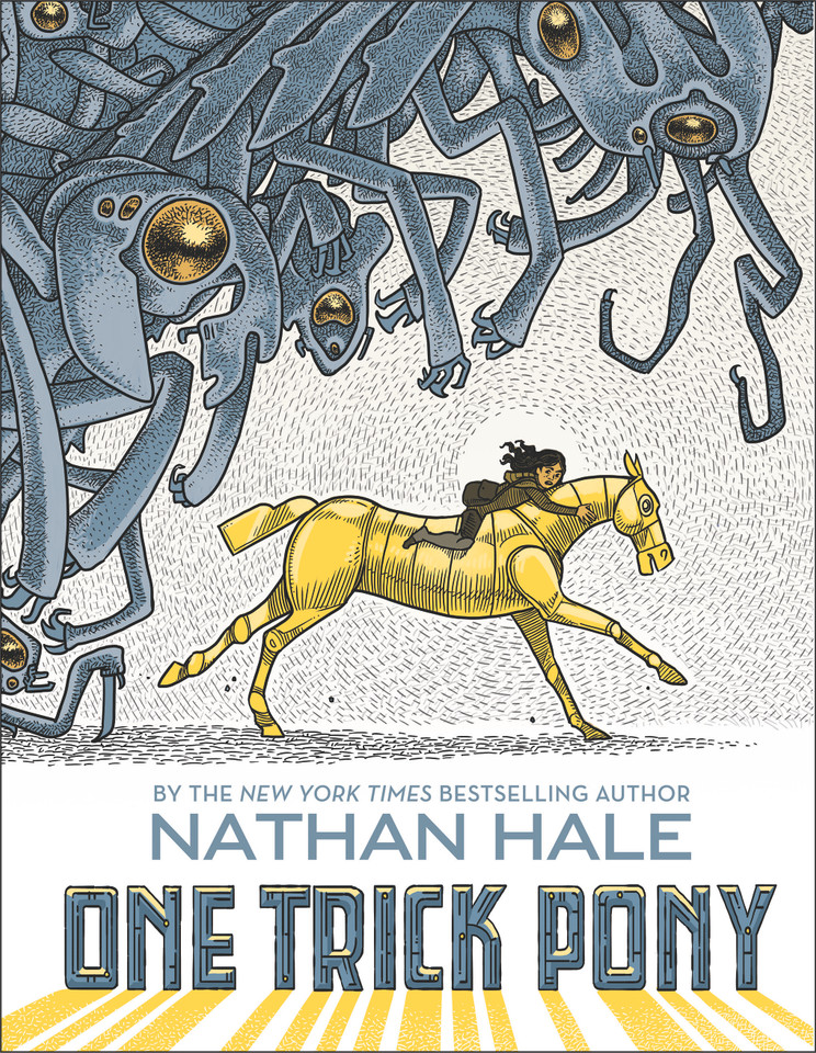 One Trick Pony: A Graphic Novel book cover by Nathan Hale