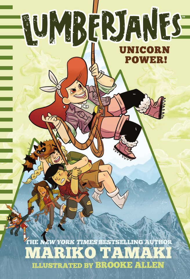 Lumberjanes: Unicorn Power! (Lumberjanes #1) (Lumberjanes) book cover by Mariko Tamaki