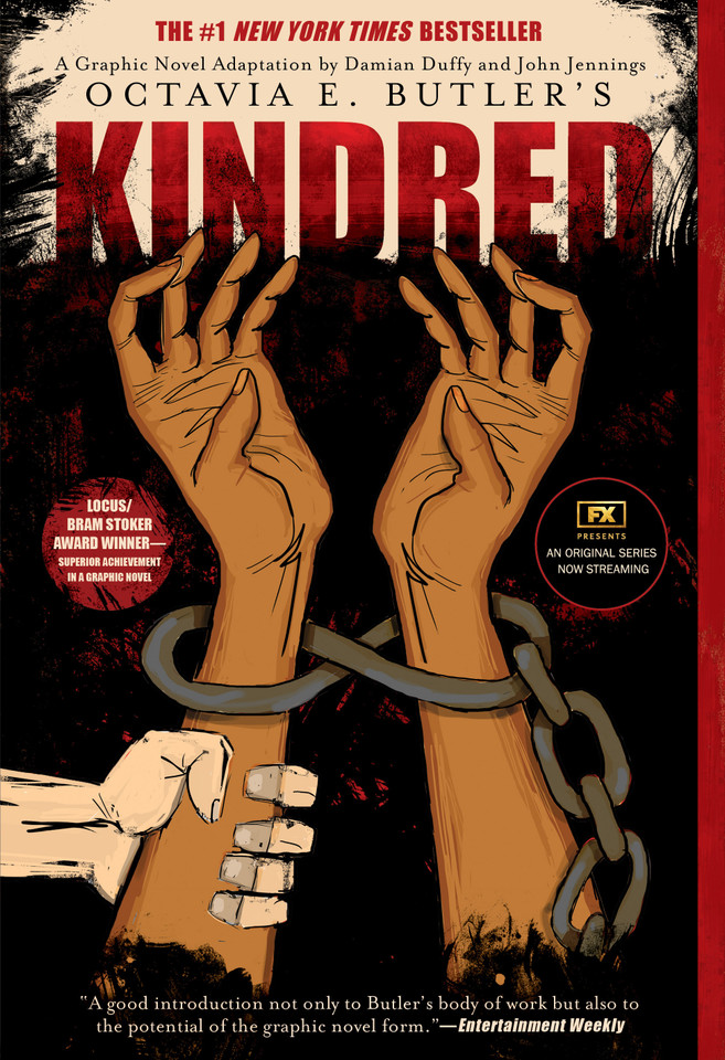Kindred: A Graphic Novel Adaptation book cover by Octavia E. Butler