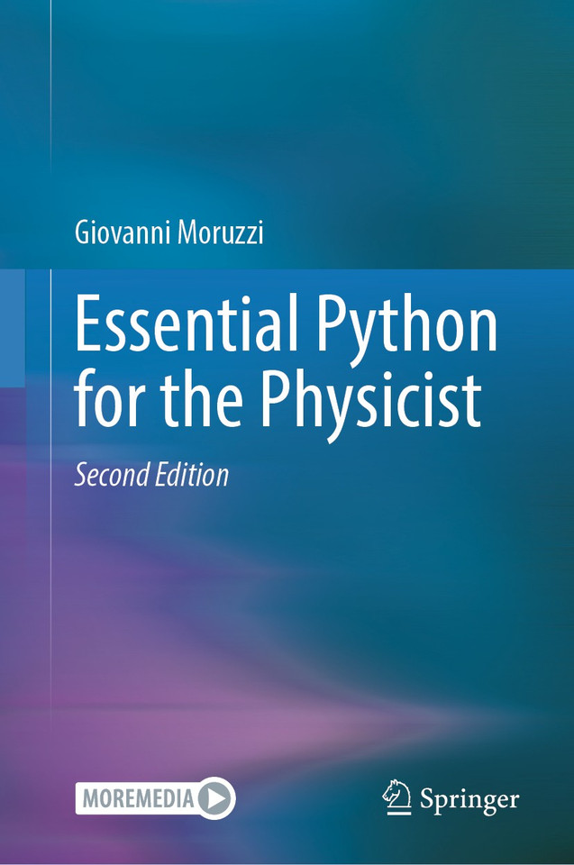 Essential Python for the Physicist book cover by Giovanni Moruzzi