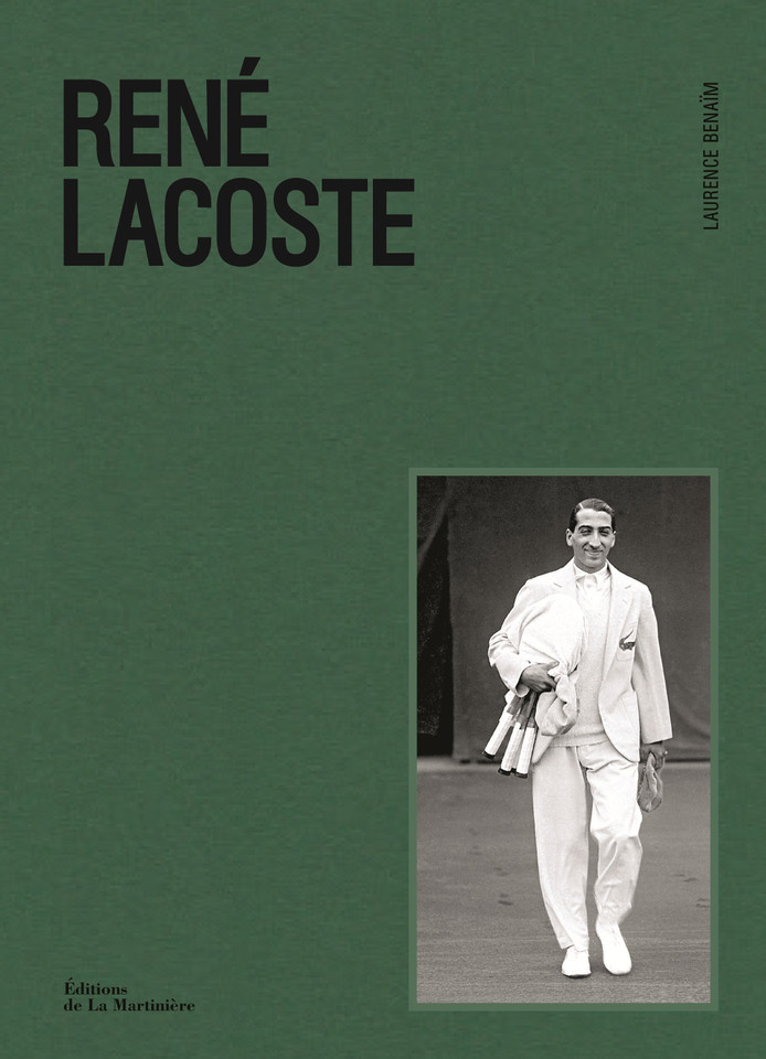 René Lacoste book cover by Laurence Benaim