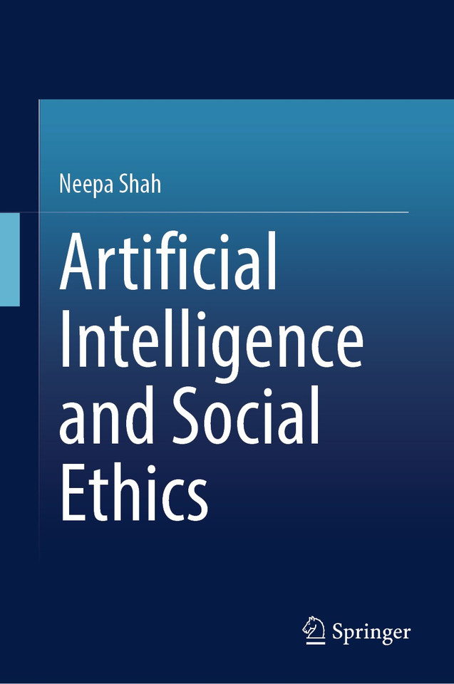 Artificial Intelligence and Social Ethics book cover by Neepa Shah