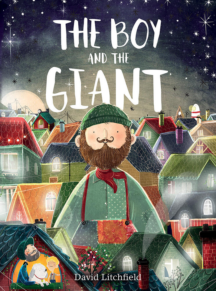 The Boy and the Giant: A Picture Book book cover by David Litchfield