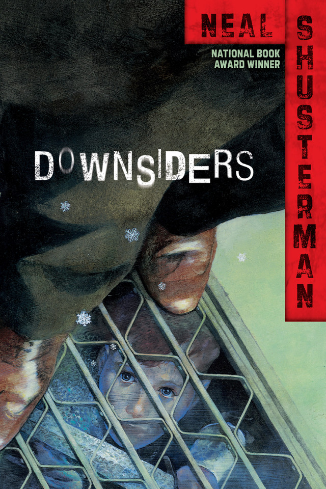 Downsiders book cover by Neal Shusterman