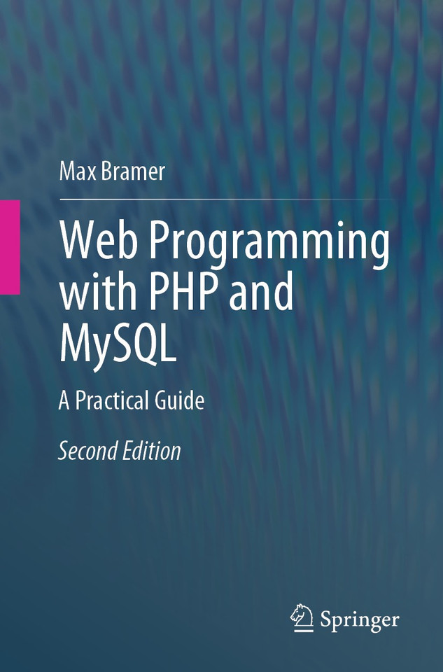 Web Programming with PHP and MySQL: A Practical Guide book cover by Max Bramer