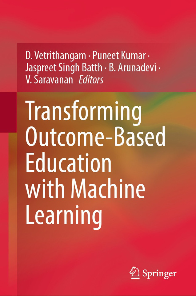 Transforming Outcome-Based Education with Machine Learning book cover by 